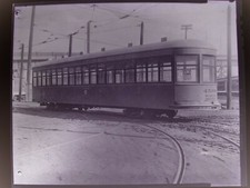 1920s? PSNJ Public Service Trolley New Jersey 4x5 Copy Photo Negative NJ Vintage picture