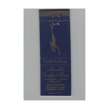Matchbook Cover Arnold's Sanford Barn Hamden CT picture