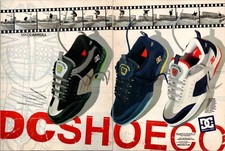1998 • DC SHOES Mike Carroll • 2 Page Print Ad • 1990s Skateboard • iA.02 picture