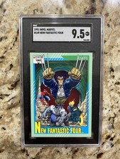 1991 Impel Marvel #149 New Fantastic Four SGC 9.5 picture