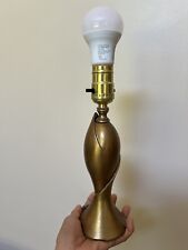 Vintage Brass Lamp 13” picture