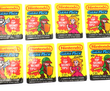 Topps 1989 New Nintendo Game Pack Wax Packs ft. Mario Peach Link Bulk Deals VtG picture