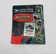 Vintage 1997 USPS Classic Monster Stamp Wolfman Lapel Pin Sealed 26 picture