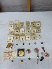 Vintage Brotherhood Of Railroad Pieces (35 Total) Random Years, Styles, SEE PICS picture