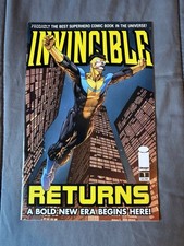 Invincible Returns #1 Image Comics 2010 David Finch Cover Kirkman Ottley picture