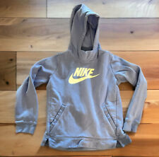 Nike Blue  Nike Logo Hoodie Sweatshirt Girls Size Youth Xl picture