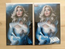 EXCEPTIONAL X-MEN #1 WARREN LOUW Cover A&B Set | Emma Frost | Nice picture