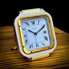 Cartier Santos Desk Watch - Santos-style desk/travel clock by Cartier picture
