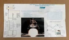 1969 TRW Apollo 12 Mission Information Display Slide Chart NASA Contractor Owned picture