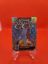2022 Donruss Bryce Harper BOMB SQUAD  Mojo/Vector Parallel Phillies BS-9 picture
