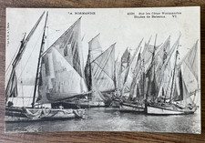 Cpa - Postcard - Normandy - On The Normandy Coasts - Studies Of Boats picture