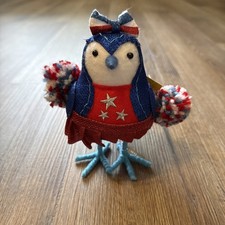 Featherly Friends Target Sun Squad Patriotic Bird Red White & Blue Girl Cheery picture