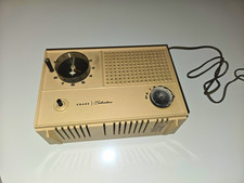1965 Sears Silvertone 5030 AM Tube Clock Radio Vintage MCM Parts Repair picture