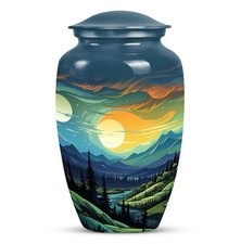 Sunrise Large Decorative Urn Human Ashes Sophisticated Memorial Adult Male Elega picture