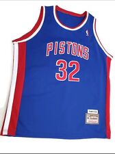 Mitchell Ness Detroit Pistons Basketball Jersey Richard Rip Hamilton  32 2XL  picture