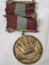Vintage Sterling Silver Masonic Royal Arch Past Principal Jewel Medal 1961-62 picture