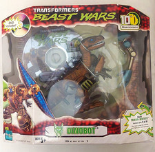 Hasbro Transformers Beast Wars Series 1 Dinobot Figure w/ DVD Included 2005 picture