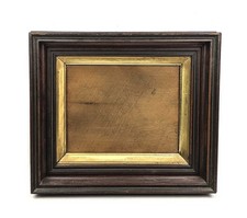 Antique Victorian Walnut Eastlake Style Gold Liner Picture Frame Fits 10x8 picture