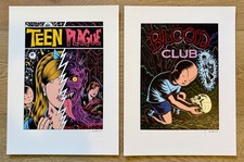 - Charles BURNS Choice of 2 4-Color Prints: