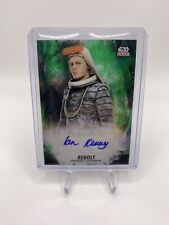 2021 Topps Star Wars Chrome Galaxy Rebolt Ian Kenny Green Auto /99 picture