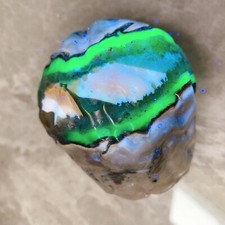 1pc  Natural Volcanic agate brain Crystal brain carving Healing Home decoration picture