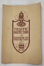 1920 SBTI Railroad Traffic Inspection Standard Business Training Institute Book picture