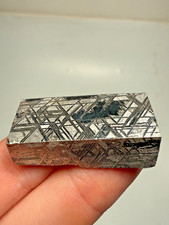 LOW PRICE BEAUTIFUL BLOCK CUT MUONIONALUSTA SWEDISH IRON METEORITE 24.2 GMS picture