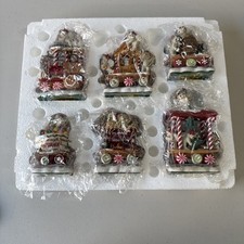 Vintage 2002 Dreamsicles Christmas Train by Kristin 6 Pieces New in Box picture