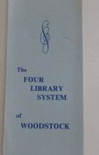 vintage The Library System of Woodstock CT Brochure picture