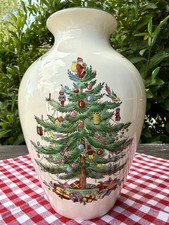 Large Spode Christmas Tree Vase picture