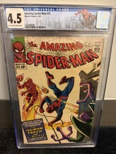 The Amazing Spider-Man #21 1965 Human Torch Beetle 2nd App Beetle Ditko Lee picture