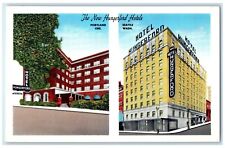 The New Hungerford Hotels Portland Oregon OR Seattle Washington WA Postcard picture