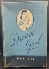Vintage 1950s EMPTY BOX ~ Ely & Walker St. Louis DREAM GIRL HOSIERY picture