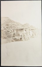 Circa 1910s-20s RPPC One Of A Kind Point Of Rocks Wyoming Automobile Unmailed picture
