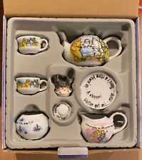 Paul Cardew Design Wizard of Oz 9 Piece Toy Tea Set Teapot Cups  BOX DAMAGE picture