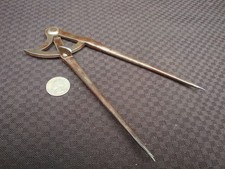 Rare W. SCHOLLHORN CO. Locking Wing Divider Dividers Caliper PAT. JAN 9, 1866 picture
