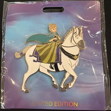 Disney Destination D23 2025 They're Off Anna Frozen Horse Pin LE400 WDI MOG picture