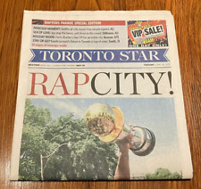 Toronto Star Toronto Raptors Champions Newspaper Article Coverage June 18 2019 picture