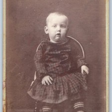 IDd Eddie c1870s Whitewater WI CDV Photo J.P. Whipple Empire Gallery Wisconsin picture