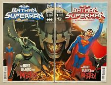 DC Batman Superman Issue #1 Variant Both Covers 1st App Shazam Who Laughs Comic picture