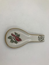 Inhomestylez Ceramic 9in Winter Cardinal Spoon Rest BB01B17017 picture