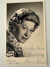 Opera Autographs - Regina Resnik, American Operatic Soprano, 1961 picture