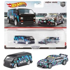 Hot Wheels Premium 2/ Pack Nissan Skyline GT-R (BNCR33) MBK Van mini car picture