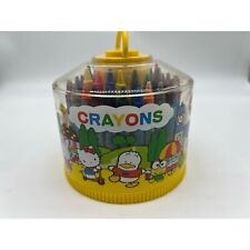 Vintage Sanrio character town Hello Kitty carousel crayons 1993 picture
