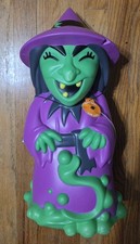 18” 2025 Blow Mold Magic Witch Hyde And Eek Target Halloween Light Up NWT picture