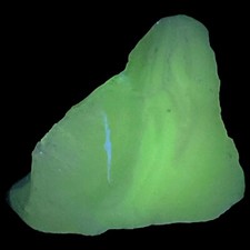 Opalescent Layered Art Glass Cullet Glowing Manganese Slag Glass #5GL17 picture