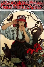 Art Nouveau (1910) Alphonse Mucha Poster - 24x36” - Hi-Res💎 Print - 200 GSM picture