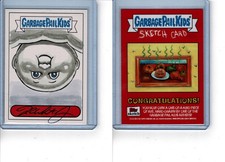 2014 Garbage Pail Kids S2 Fred Wheaton Delicate Tess Sketch Card Retail Artist picture
