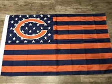 Chicago Bears American FLAG 3X5 Banner American Football Williams Moore picture