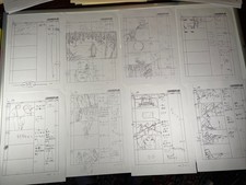 BLADE OF THE IMMORTAL storyboardsVintage Animation Production Art  1 I10 picture